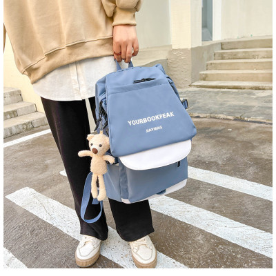 Balo thời trang phong cách Hàn Quốc dày dặn chống thấm nước dùng cho đi học, đi chơi - BEE GEE – BLTT1019A
