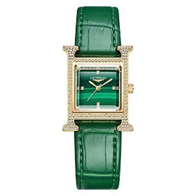 Đồng hồ nữ chính hãng LEONIDAS LD80206-1 Kính sapphire ,chống xước ,Chống nước 30m ,Bảo hành 24 tháng,Máy điện tử(Pin),dây da cao cấp, thiết kế đơn giản dễ đeo