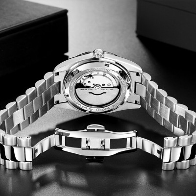 Đồng Hồ Nam Cadisen C8185M6 Chính Hãng Full Box Chống Nước Kính Chống Xước Dây Thép BH 2 Năm Máy Cơ