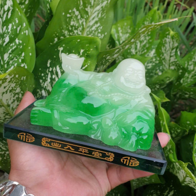 Tượng Ngọc Đá Phong Thủy Có Ngăn Nước Hoa Gắn Taplo ÔTO, Để Bàn Làm Việc – Loại Đẹp Sang Trọng, Mang Lại May Mắn