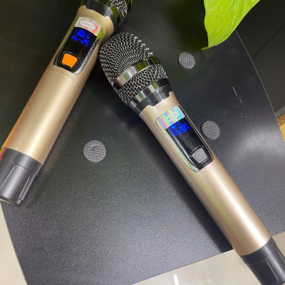 Micro cao cấp kèm bo tần số - dùng cho loa kéo - Hàng chính Hãng