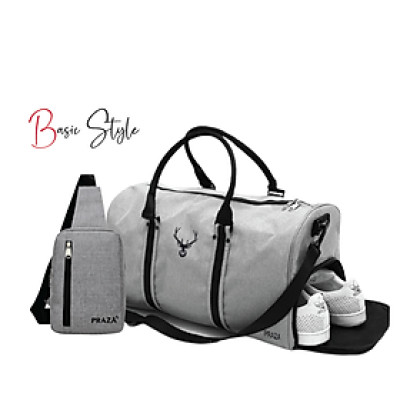 Combo Túi Xách Du Lịch Cao Cấp & Túi Đeo Messenger PRAZA - TX078DC095