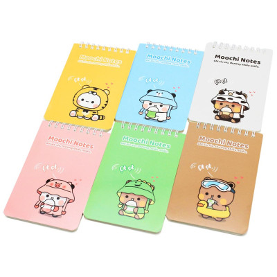 Sổ Lò Xo Moochi Notes B7 - Kẻ Ngang - 120 Trang 80gsm - The Sun 03