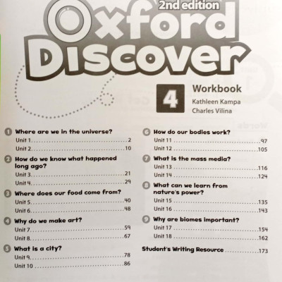 Oxford Discover 2nd Edition: Level 4: Workbook With Online Practice
