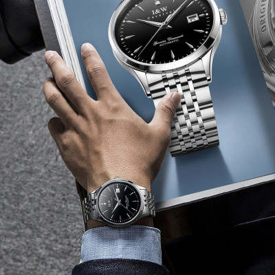 Đồng hồ nam chính hãng IW Carnival  IW731G-2 ,kính sapphire,chống xước,chống nước 50m,Bh 24 tháng,máy cơ (automatic)