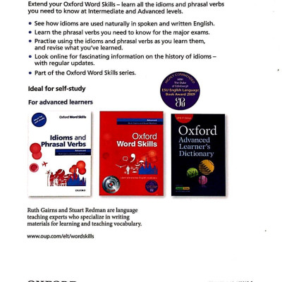 Oxford Word Skills Advanced Idioms and Phrasal Verbs