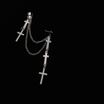 Bông tai unisex siêu ngầu phong thái đỉnh cao unisex 1 chiếc