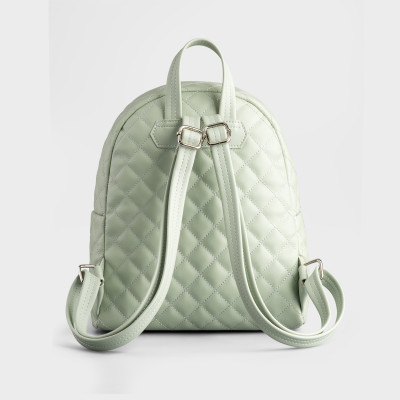 Balo Yuumy ( Thời trang nữ họa tiết hình thoi cỡ trung - Balo da Seasand YBA93 )