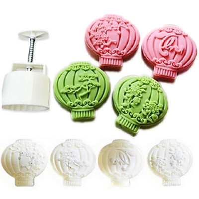 Khuôn trung thu lò xo 4 mặt lồng đèn trung thu loại 150 gram – Mã số 1903