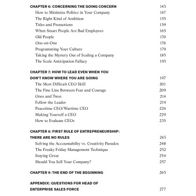 The Hard Thing About Hard Things : Building a Business When There Are No Easy Answers (Hardback)