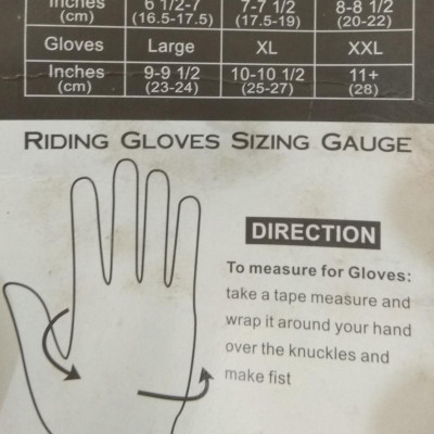 Găng tay/bao tay hở ngón đi phượt, tập Gym...