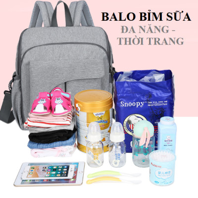 Balo đa năng tiện dụng cho mẹ và bé