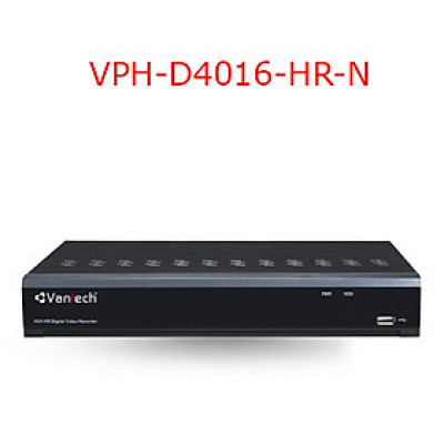 Đầu ghi XVR 16 kênh 5in1 1080N VPH-D4016HR-N-Hàng chính hãng