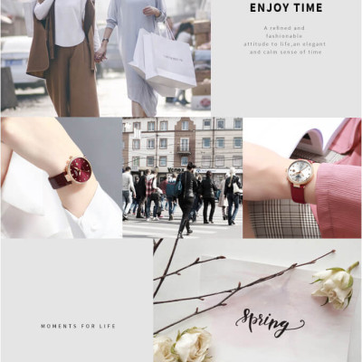 Đồng hồ nữ chính hãng Kassaw K885-3