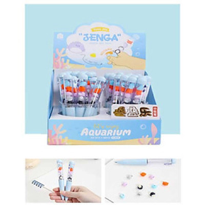 Viết Gel Xanh Aqua 8119