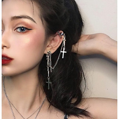 Bông tai unisex siêu ngầu phong thái đỉnh cao unisex 1 chiếc