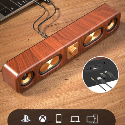 Loa Sound Bar không dây Bluetooth E3404 cho máy tính, laptop, điện thoại, máy tính bảng hàng nhập khẩu