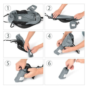 Balo du lịch gấp gọn chống nước 22L NatureHike NH17A017-B