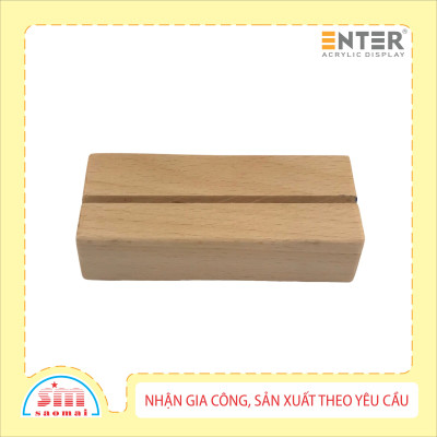 Đế gỗ Enter FG-09 30x30x25mm