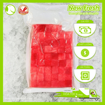 [GIAO NHANH HCM] Cá Ngừ Đại Dương Fillet Cắt Khối - Túi 450Gr