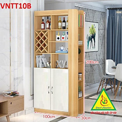 TỦ KỆ TRANG TRÍ KIÊM VÁCH NGĂN VNTT10B - Nội thất lắp ráp Viendong Adv