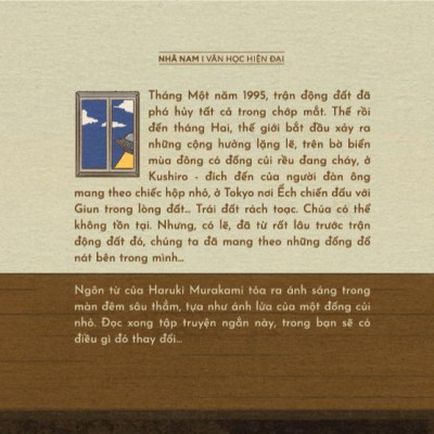 Sách - Sau động đất  (Nhã Nam HCM)