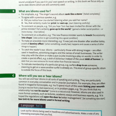 English Idioms In Use Advanced Book With Answers (Vocabulary In Use)