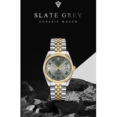 Đồng Hồ Nam Cadisen C8229M1 Chính Hãng Full Box Chống Nước Kính Chống Xước Dây Thép BH 2 Năm Máy Cơ