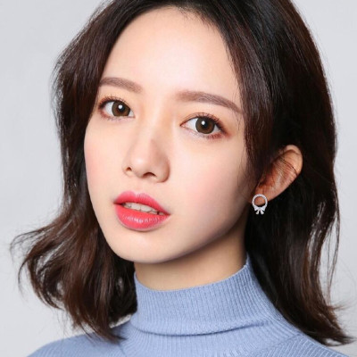 Bông tai vòng nơ đá nhỏ xinh xắn Little Girl