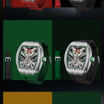 Đồng hồ nam chính hãng IW Carnival IW760G-1 Kính sapphire chống xước,Chống nước 50m,BH24 tháng,máy Automatic ( cơ) ,dây cao su chính hãng chống nước tuyệt đối,vỏ thép không gỉ bền bỉ