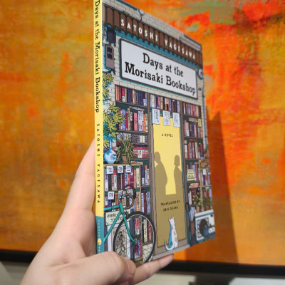 Sách - Days at the Morisaki Bookshop: A Novel by Satoshi Yagisawa/Best of #BookTok/Bìa mềm US