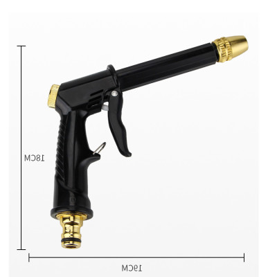 Bộ dây và vòi xịt rửa xe tưới cây tăng áp thông minh 810-2576 (dây trắng-cút nối đen)