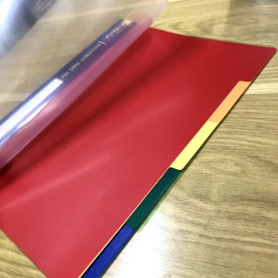 Bìa Acco A4 Phân Trang Kidario KMIF-819A (Giao Màu Ngẫu Nhiên)