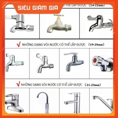 Bộ dây vòi xịt nước rửa xe, tưới cây . tăng áp 3 lần, loại 7m, 10m 206701-3 đầu đồng,cút+tặng túi đựng bút