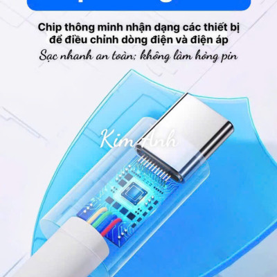 2 mét- Dây sạc siêu nhanh LI-TOP LX78 120W, chân Type C dài 2 mét, dây mịn to, lõi 260 sợ đồng, được dùng thử 30 ngày hàng chính hãng