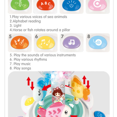 BAOLI - 1803 - Đồ Chơi Vòng Xoay Đại Dương