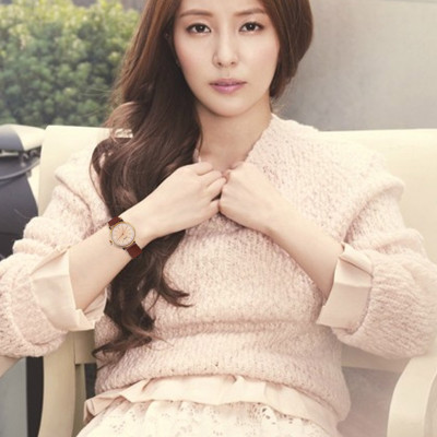 Đồng Hồ Nữ Julius Hàn Quốc JA814LE Dây Da Màu Nâu