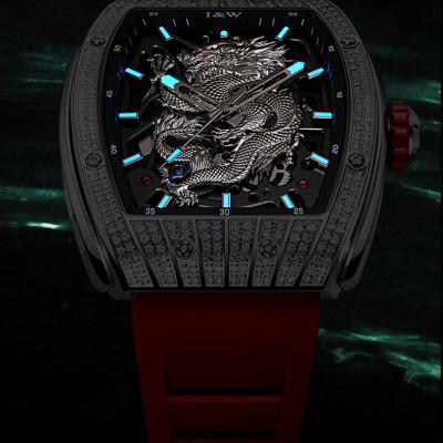 Đồng hồ nam chính hãng IW Carnival IW787G-1 ,kính sapphire,chống xước,chống nước 50m,Bh 24 tháng,máy cơ (automatic)