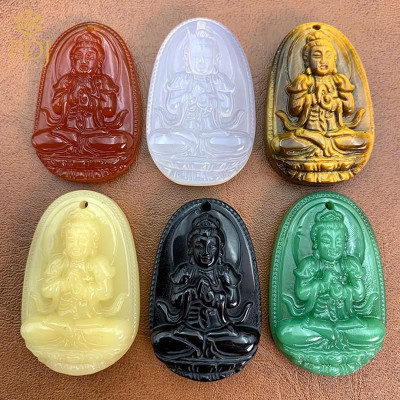 Mặt phật bản mệnh size nhỏ - tặng kèm dây dù đeo và hộp đựng