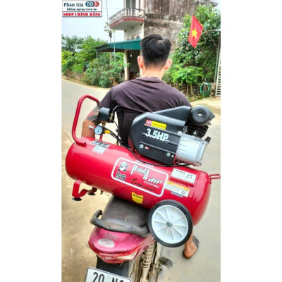 Máy nén khí PANDA 30L ,50L - 3.5HP chính hãƞg, Chuyên dùng công trình, BH 12 Tháng ,100% Dây đồng