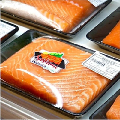 Cá hồi phi lê tươi cắt miếng - 1KG