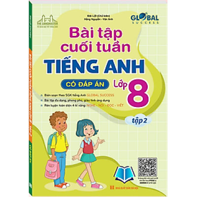 Sách - Global Success Bài Tập Cuối Tuần Tiếng Anh Lớp 8 Tập 2 (Có đáp án)