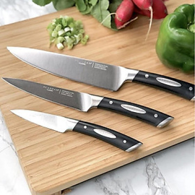 Dao thái, dao gọt hoa quả đa năng Scanpan 9cm 92100900, thép không gỉ cao cấp