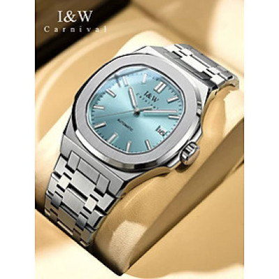 Đồng hồ nam chính hãng IW CARNIVAL IW750G-5 Kính sapphire ,chống xước,Chống nước ,Bảo hành 24 tháng,Máy cơ (Automatic)