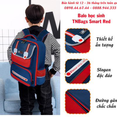 Balo học sinh TNBags Smart Red TN.B3110