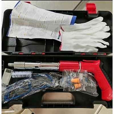 Máy Bắn Đinh Bê Tông , Sắt , Thép Thông Minh Không Cần Điện – Kèm 100 Đinh Cao Cấp, Dễ Dùng