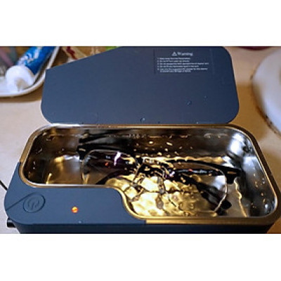 Máy rửa siêu âm GTsonic X1 – dung tích 450ml, thiết bị làm sạch kính mắt, trang sức, đồng hồ cho cửa hàng và tiệm vàng giúp loại bỏ bụi bẩn, dầu mỡ, cặn bám ở những vị trí nhỏ hẹp mà không gây trầy xước.