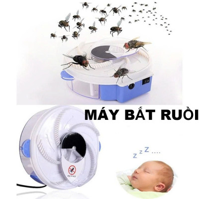 Máy Bắt Ruồi Côn Trùng Tự Động Thông Minh Loại Tốt Bán Chạy – Sạch Sẽ, Tiện Lợi, Không Mùi