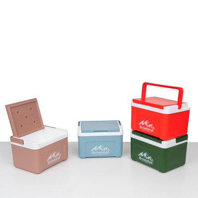 Phích vuông thái 2.3L, Phích mini giữ nhiệt tiện lợi, Phích đá giữ nhiệt lên đến 8h - Nhựa Việt Nhật - Hàng Việt Nam