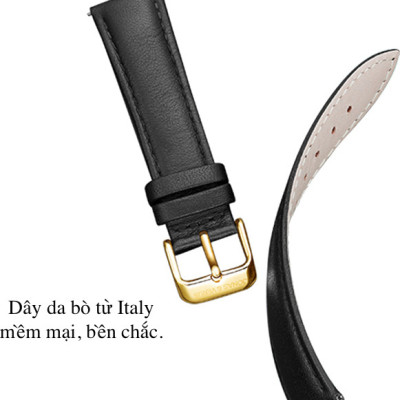 Đồng hồ đeo tay Nam hiệu JONAS & VERUS Y01563-A0.PPWLB, Máy Cơ (Automatic), Kính mo tráng sapphire, Dây da Italy